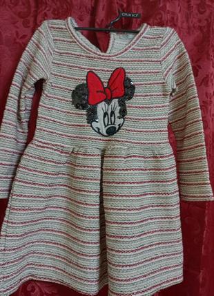 Сукня з мікі маус на 2 роки