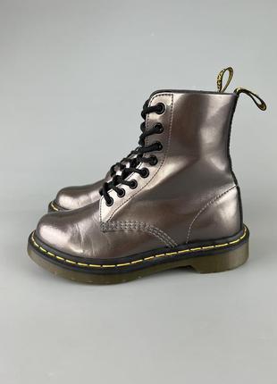 Шкіряні високі черевики мартенси dr.martens pascal2 фото