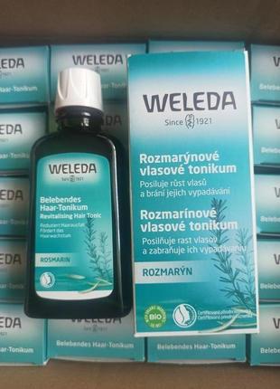 Weleda тоник розмариновый от выпадения волос, 100 мл