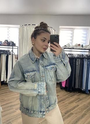 Джинсовка zara