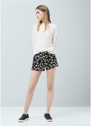 Распродажа брак mango шорты с принтом оленей испания