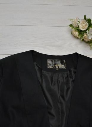 Красивий чорний піджак з замочками bonprix collection bpc selection.3 фото