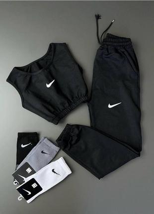 Женский спортивный костюм nike3 фото