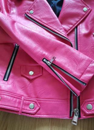 Рожева куртка mango7 фото