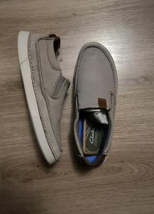 Слипоны мокасины кеды clarks3 фото