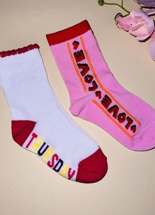 Шкарпетки для дівчинки // розмір: 27-301 фото