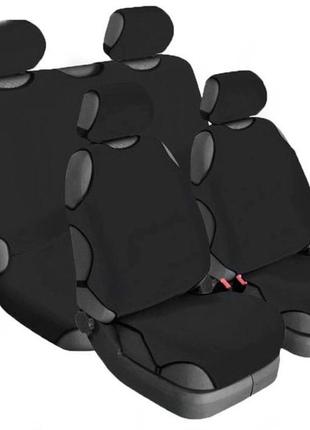 Чохли майки для сидінь beltex delux комплект чорні