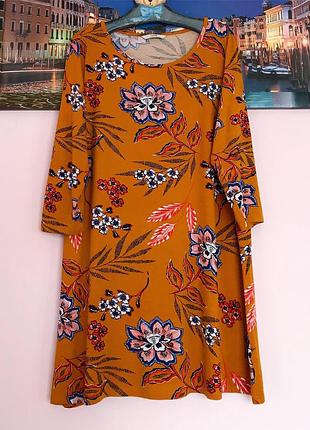 Туника в цветы , кофточка платье в цветы