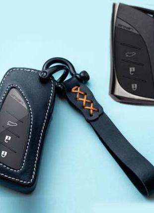 Чохол для автоключів lexus з брелоком (3 кнопки no4)