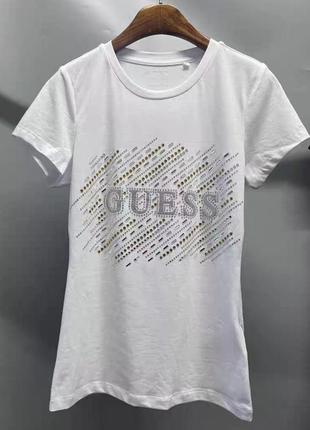 Біла футболка guess розмір s, m, xl оригінал