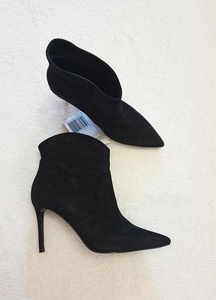 Черевики замш mango