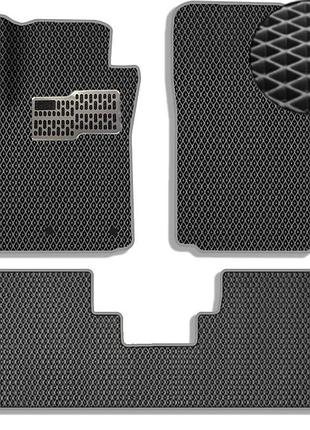 3d килимки в салон eva для renault grand scénic iii 2009- з пі...