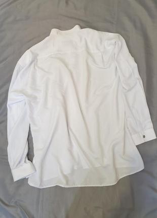 Стильная белая мужская рубашка tutgun7 фото
