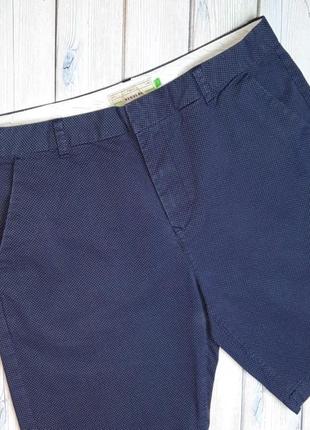🤩1+1=3 фирменные темно-синие мужские шорты чинос хлопок next, размер 48 - 506 фото