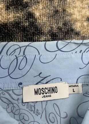 Рубашка moschino jeans6 фото