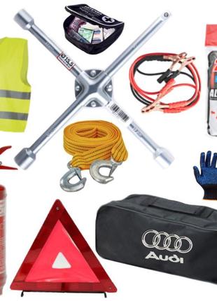 Набір автомобіліста техпоміщі для audi no5 (пускі дроти 200a к...