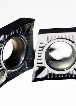 Пластина ccgt060204 al k10 deskar ромб 80°, обробка алюмінію