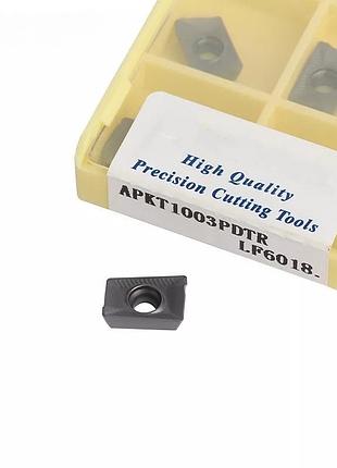Пластина apkt 1003 pdtr lf6018 deskar original пластина твердо...