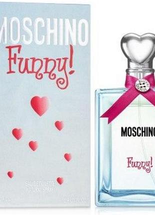 Оригинальный moschino funny 100 ml (москино-фанные) туалетная вода
