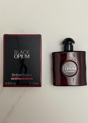 Парфуми ysl black opium over red mini2 фото