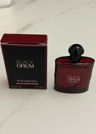 Парфуми ysl black opium over red mini3 фото