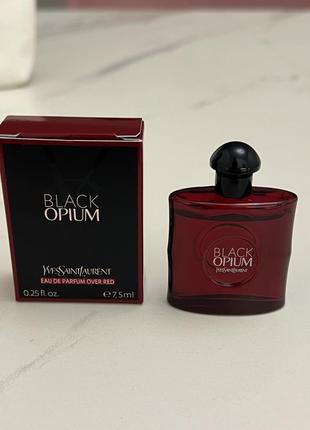 Парфуми ysl black opium over red mini
