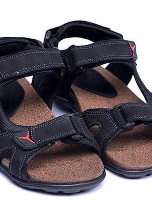 Чоловічі шкіряні сандалі/босоніжки