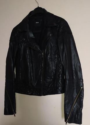 Натуральная кожаная куртка, кожаная, косуха от asos2 фото