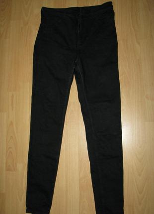 Черные джинсы женские узкие