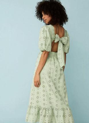 Сукня з прошви бавовна h&m zara mango