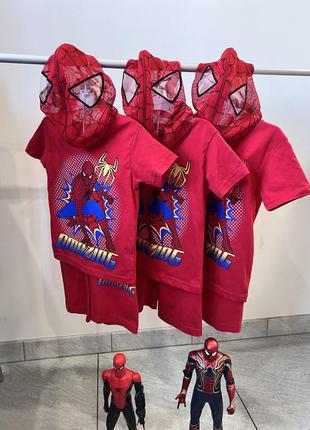 Костюм летний человек паук spider 2 3 4 лет