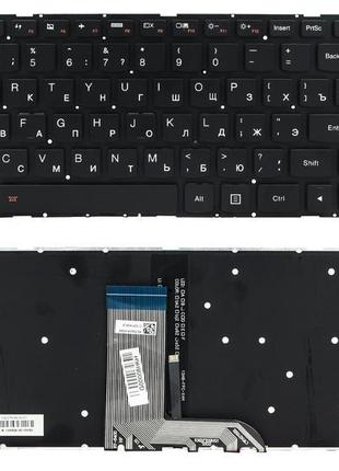 Клавіатура lenovo ideapad 700-15isk 700-17isk чорна без рамки ...