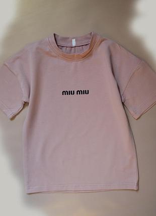 Футболка miu miu