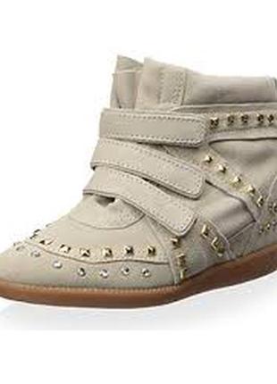 Брак замшевые сникерсы schutz wedge fashion sneaker оригинал сша4 фото