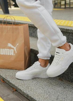 Кросівки puma cali white кроссовки