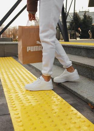 Кросівки puma cali white кроссовки6 фото