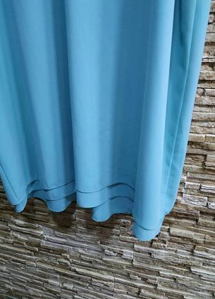 Шикарное свободное платье /мята george5 фото