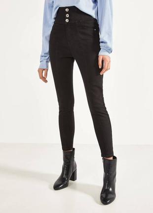 Джинсы skinny bershka с очень высокой посадкой - 34, 40