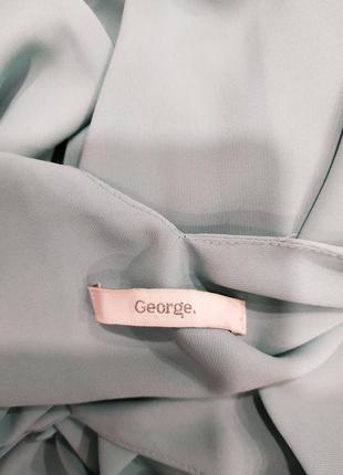 Шикарное свободное платье /мята george8 фото