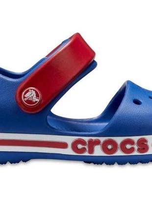 Сандалии crocs kids bayaband sandal cerulean blue3 фото