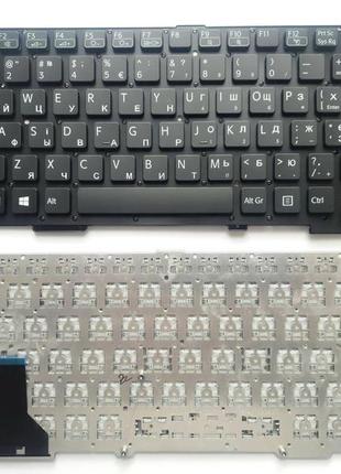 Клавіатура для ноутбуків sony vaio sve13, svs13 чорна без рамк...