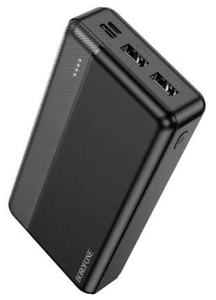 Зовнішній акумулятор (power bank) borofone bj24a (20000 mah) ч...