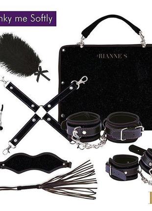 Подарочный набор для bdsm rianne s - kinky me softly black: 8 предметов для удовольствия