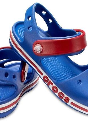 Сандалии crocs kids bayaband sandal cerulean blue1 фото