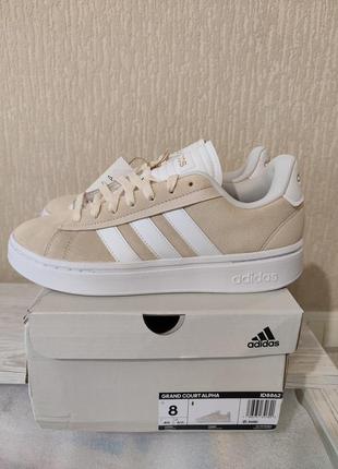 Нові жіночі кросівки кеди adidas grand court alpha id8862 оригінал з сша!!! 36 37 38 39 40 41 розміри us 5.5 6.5 7.5 8 8.52 фото