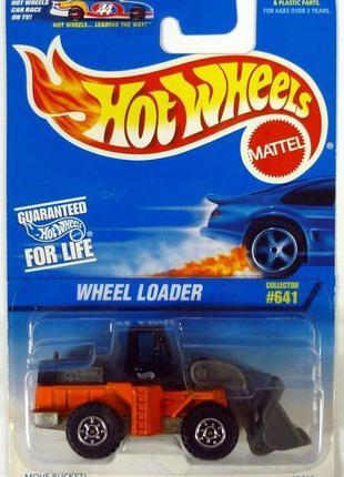 Машинка hot wheels - wheel loader (cat) - 1998 (#641) - 19692