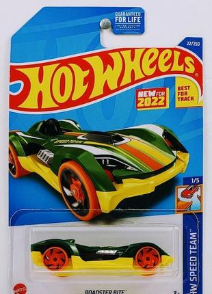 Машинка hot wheels - roadster bite - 2022 speed team (#022) - ...