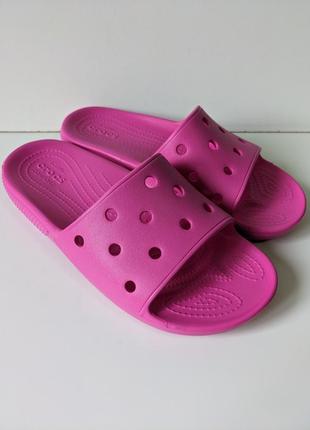 ❗️❗️❗️шльопанці crocs classic slide 206121 37 р. оригінал