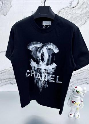 ✨мужская футболка в стиле "chanel"💜