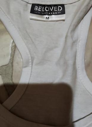 Пижама женская, лавандово- белый цвет, m6 фото